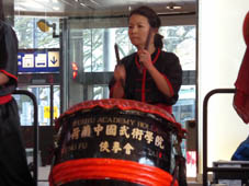 Opening Centraal Station Rotterdam 2014 leeuwendans